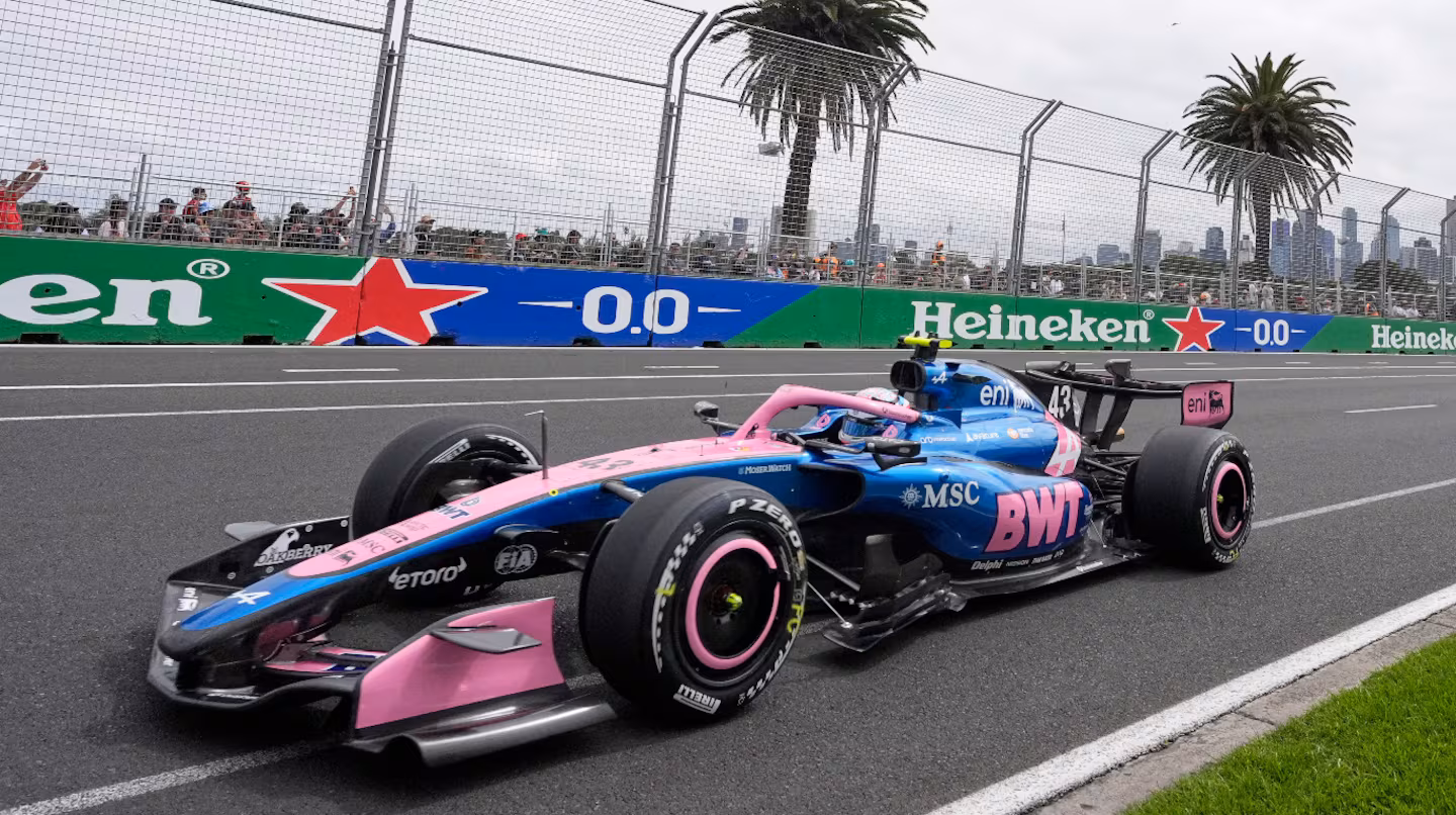 Franco Colapinto tuvo una buena actuación y terminó 14° en el Gran Premio de Australia de la Fórmula 1