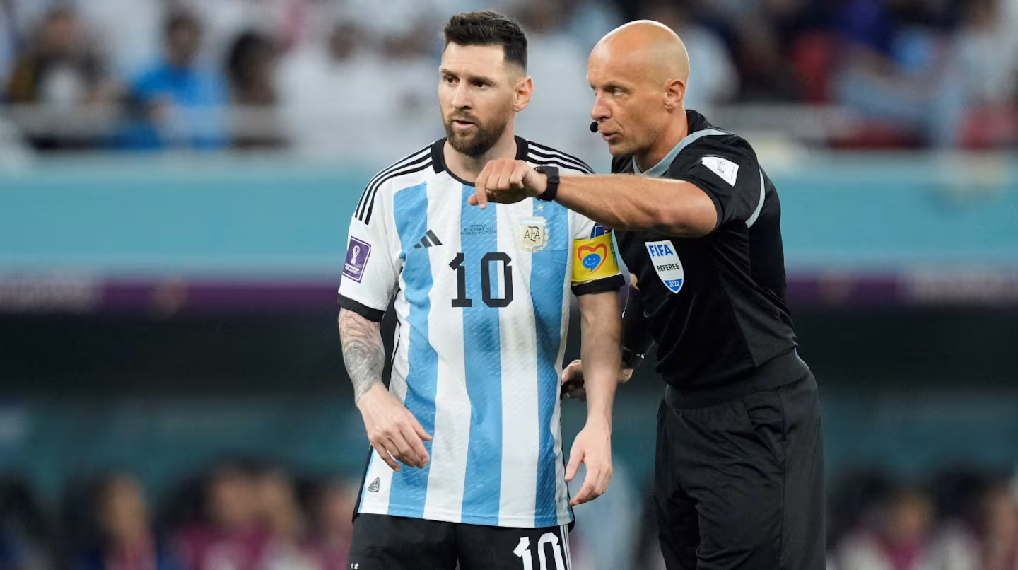 El árbitro de la final ante Francia, fue designado para el debut de Argentina ante Argelia en el Mundial 2026