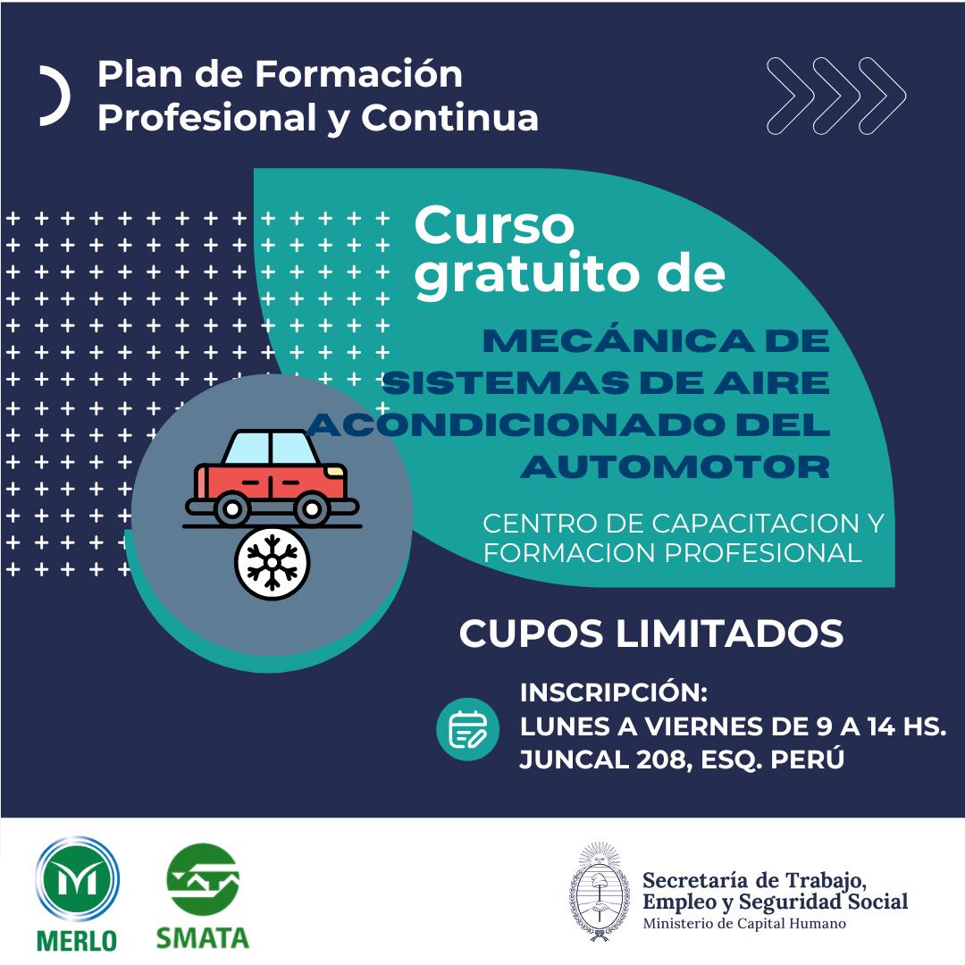 MERLO: NUEVOS CURSOS DE CAPACITACIÓN PARA LOS VECINOS