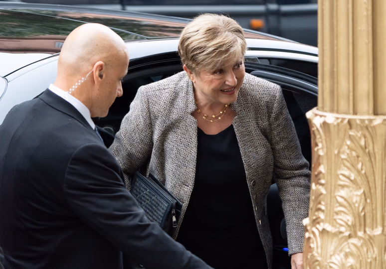 Kristalina Georgieva llegó a Buenos Aires: se reúne con Javier Milei y el ministro Luis Caputo 