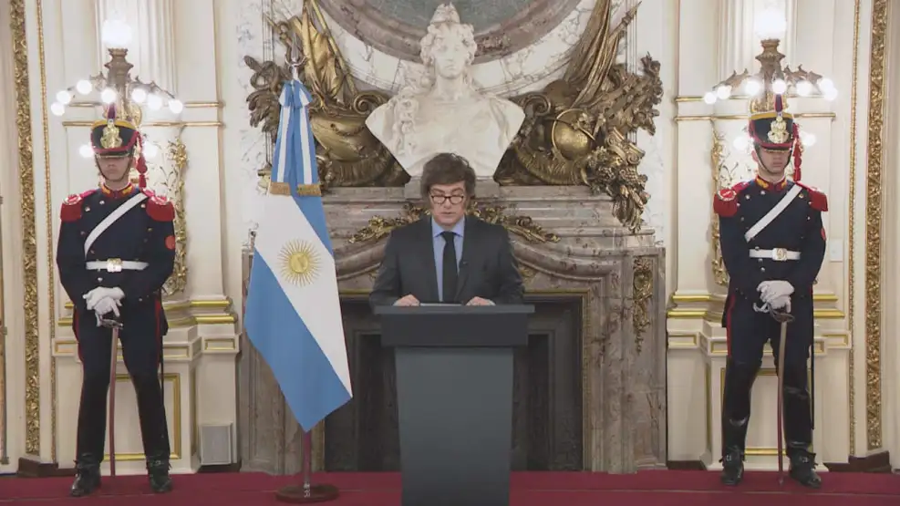 Javier Milei presentará por cadena nacional la reforma de la Carta Orgánica del Banco Central..